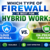 Which Type of Firewall is Best for Hybrid Work Cloud Firewall vs. On-Premise Firewall